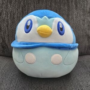 POKEMON Squishmallow 10” PIPLUP Penguin Plush Super Soft Collectible